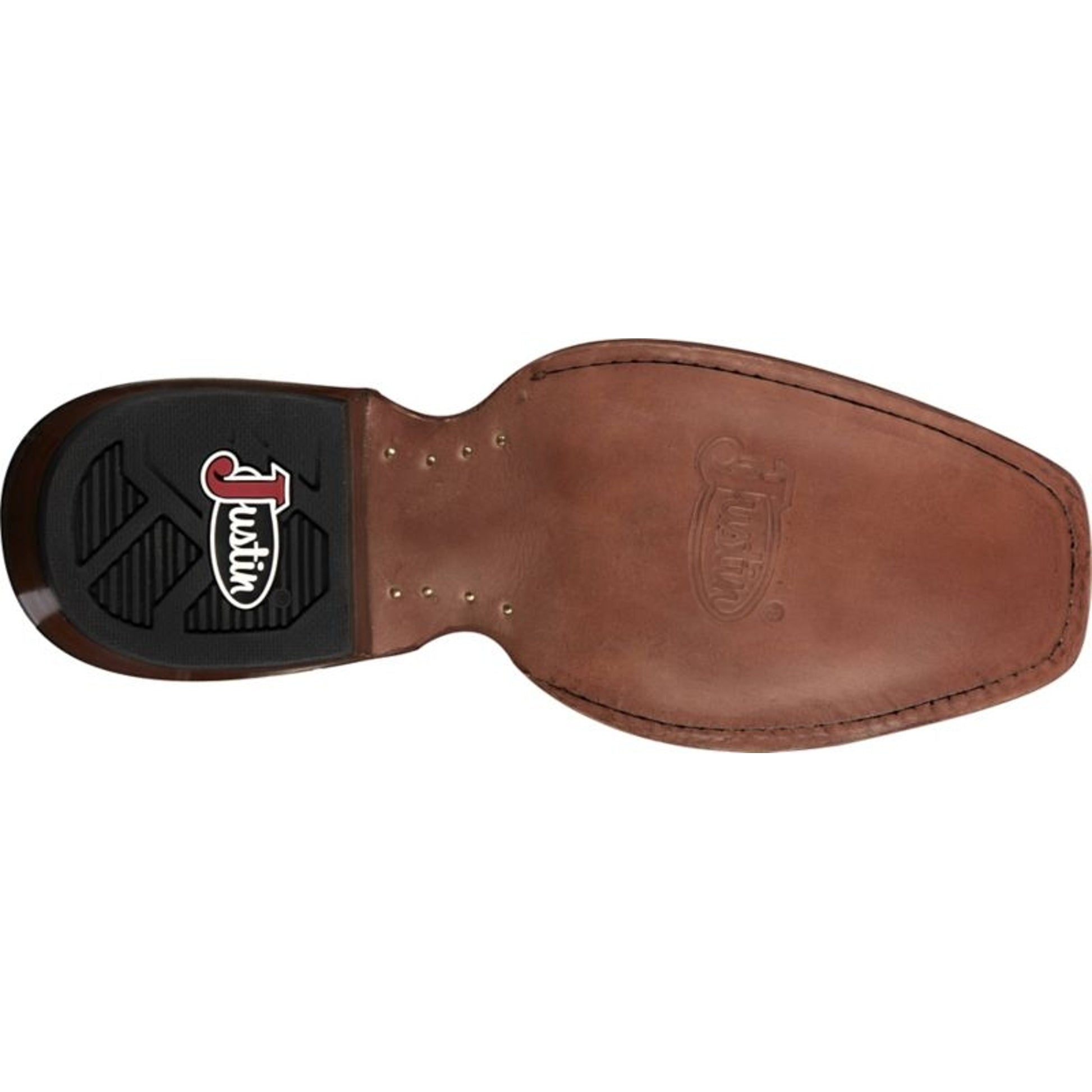 Justin Ladies Annie Up Sq Toe Boots