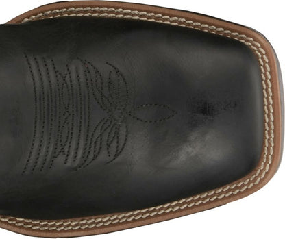Justin Mens Zeke Sq Toe Boots