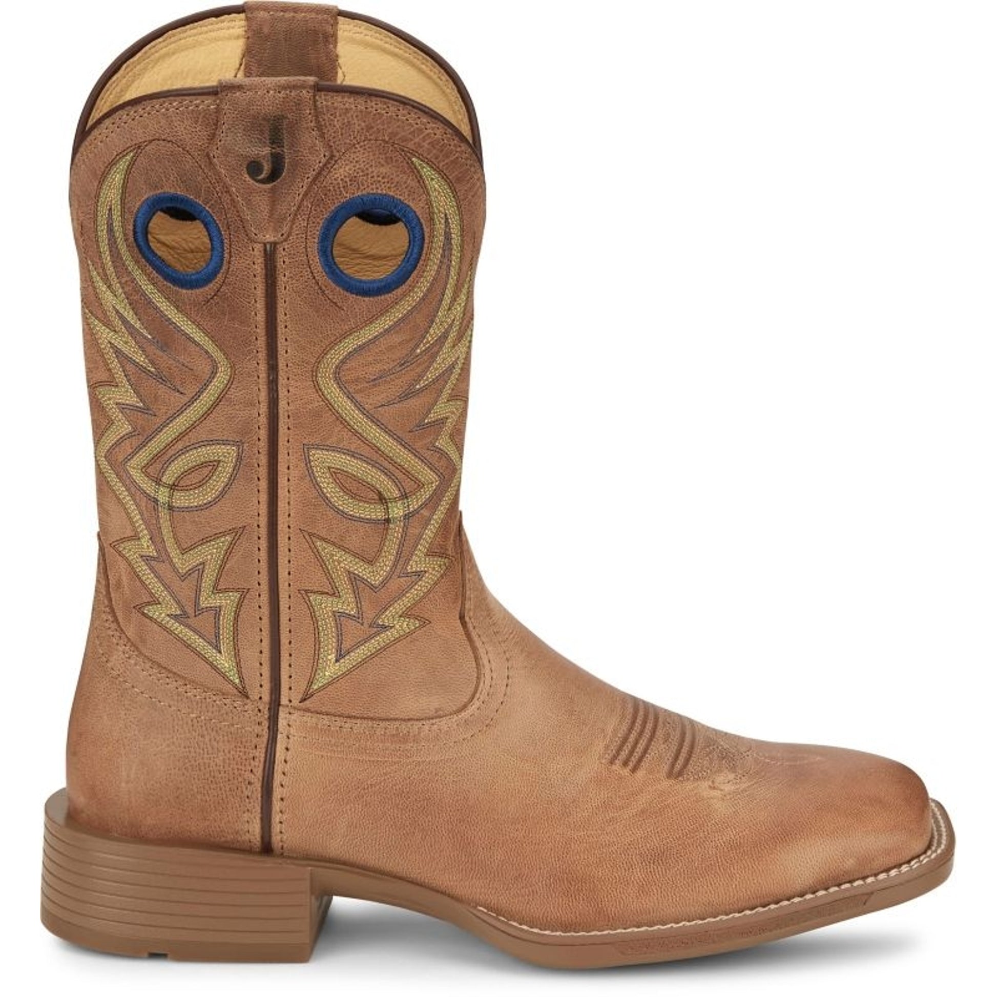 Justin Mens Pickett Square Toe Boots