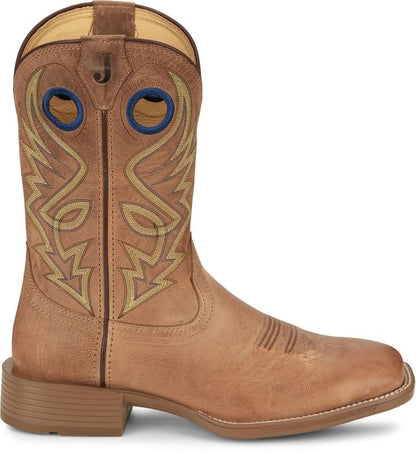 Justin Mens Pickett Square Toe Boots