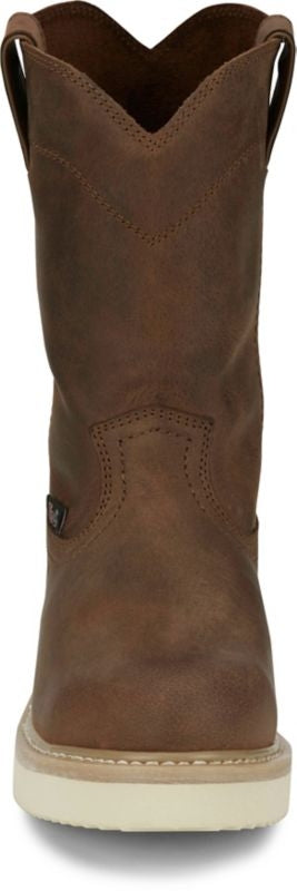 Justin Mens Ram Rnd Toe ST Boots