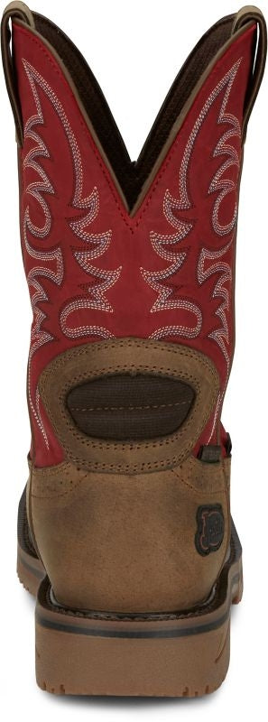 Justin Mens Broncy Composite Toe Boot