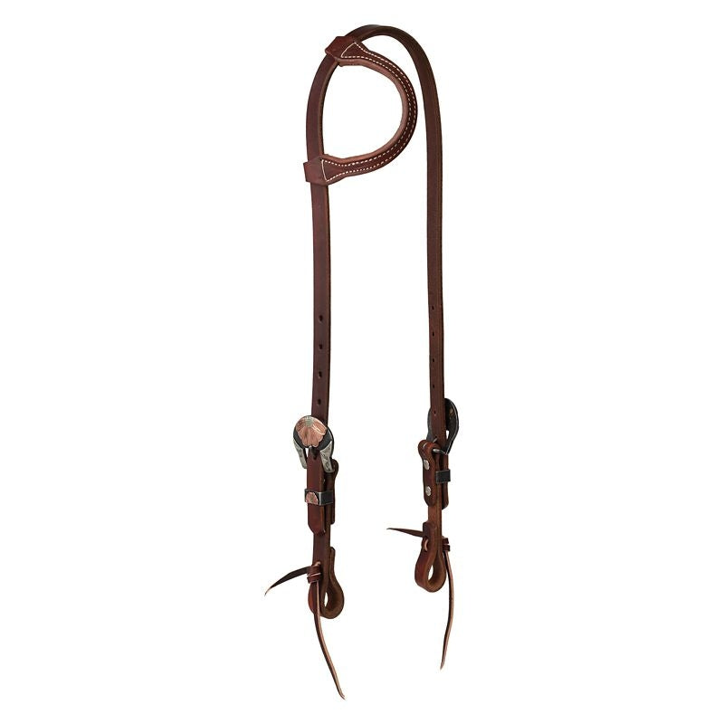 Weaver Flower Sliding Ear Headstall