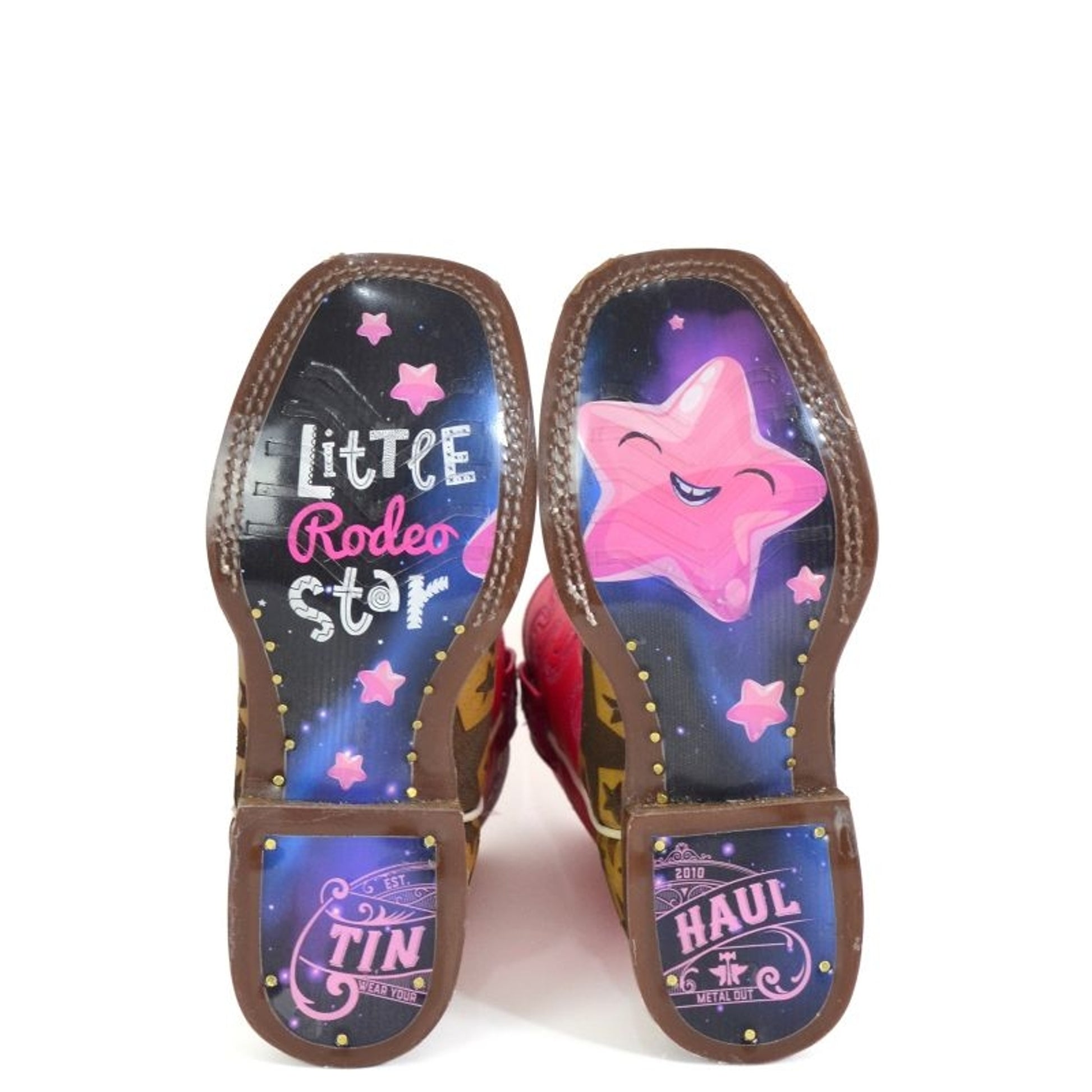 Tin Haul Childs Starring Me Sq Toe Boots