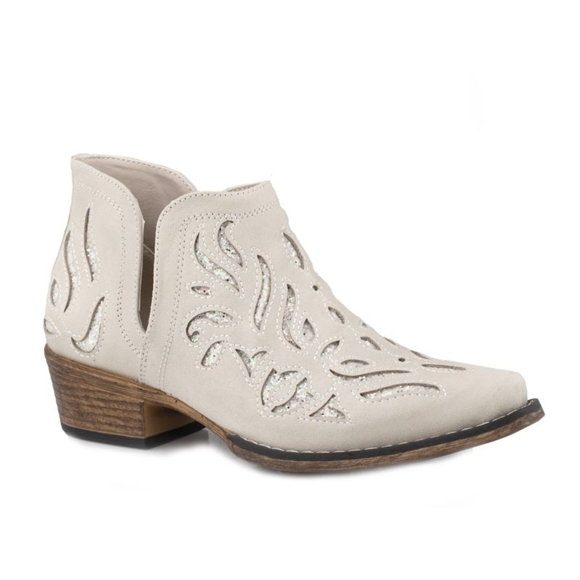 Roper Ladies Ava Glitz Snip Toe Booties