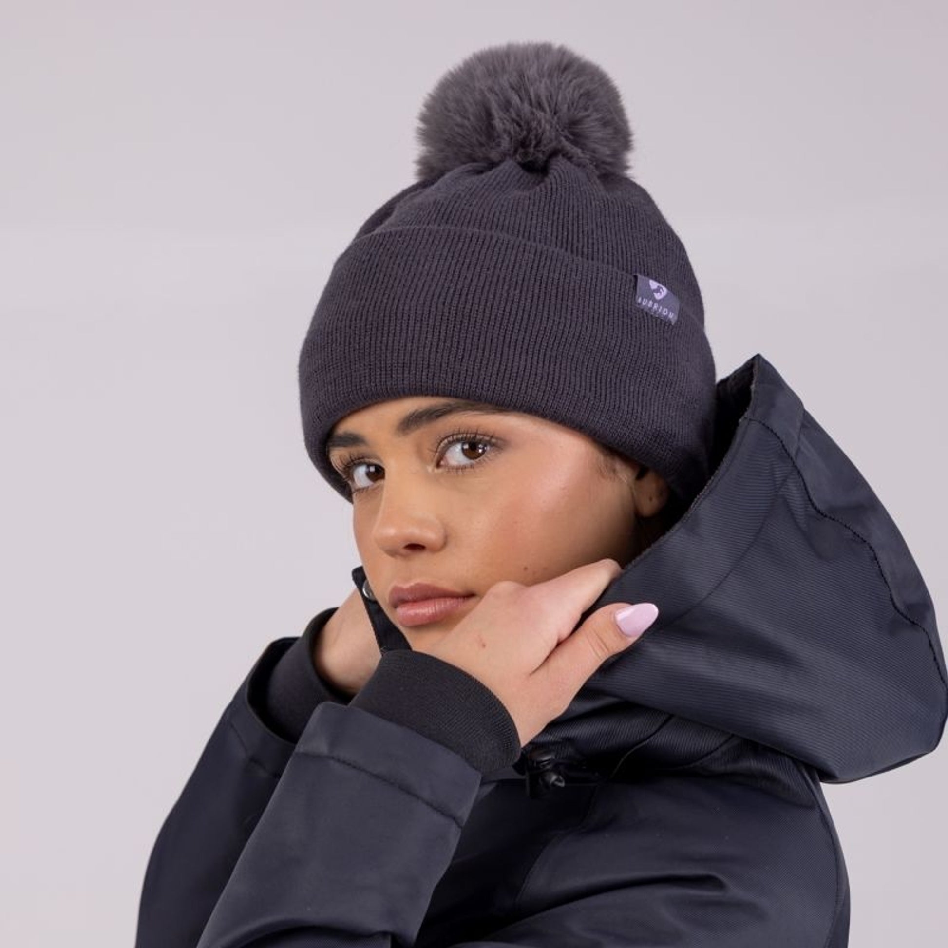 Aubrion Fleece Lined Bobble Hat