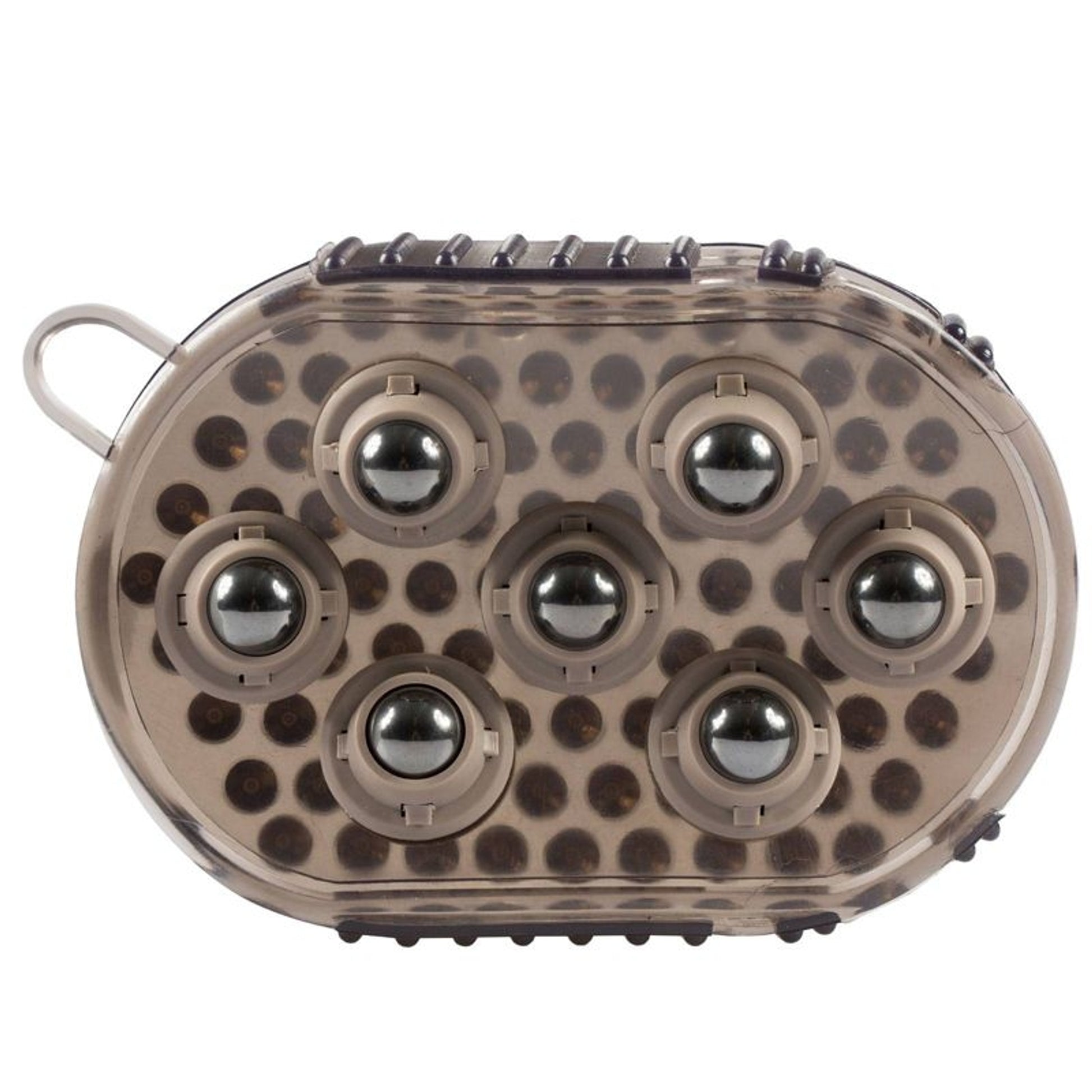 Horze Magnetic Massage Brush Grey