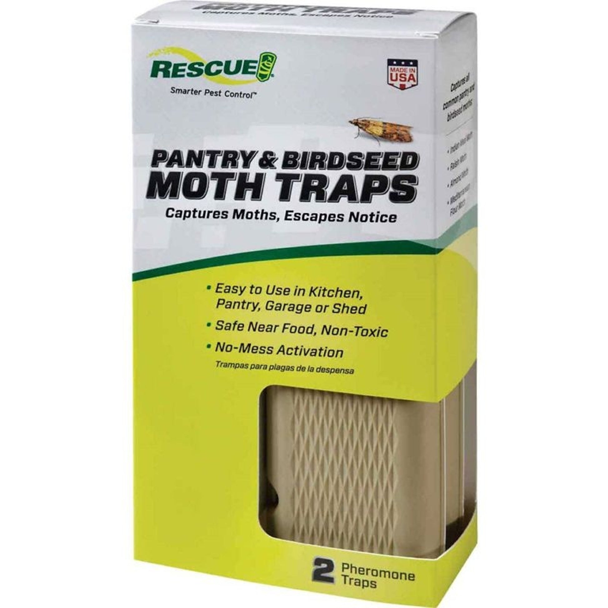 Rescue Pantry And Birdseed Moth Traps 2 Pack