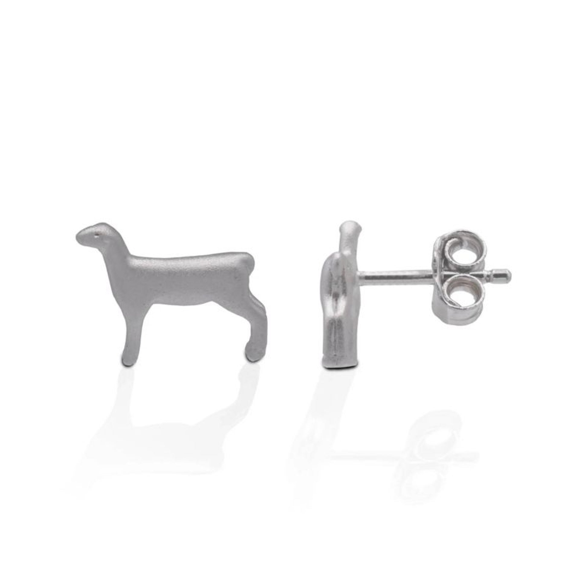 Kelly Herd Sheep Earrings Sterling Silver