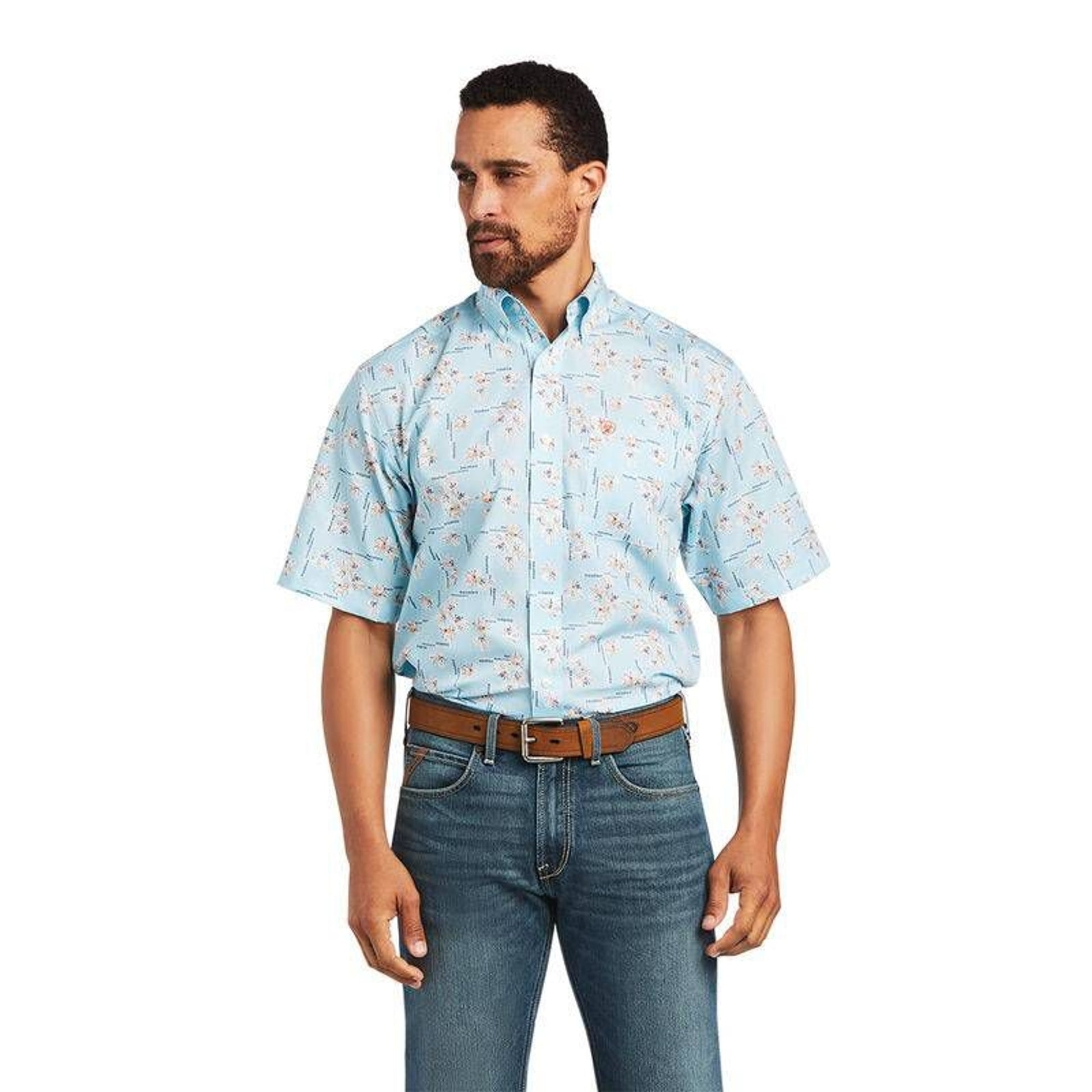 Ariat Mens Wrinkle Free Yariel Classic Fit Shirt