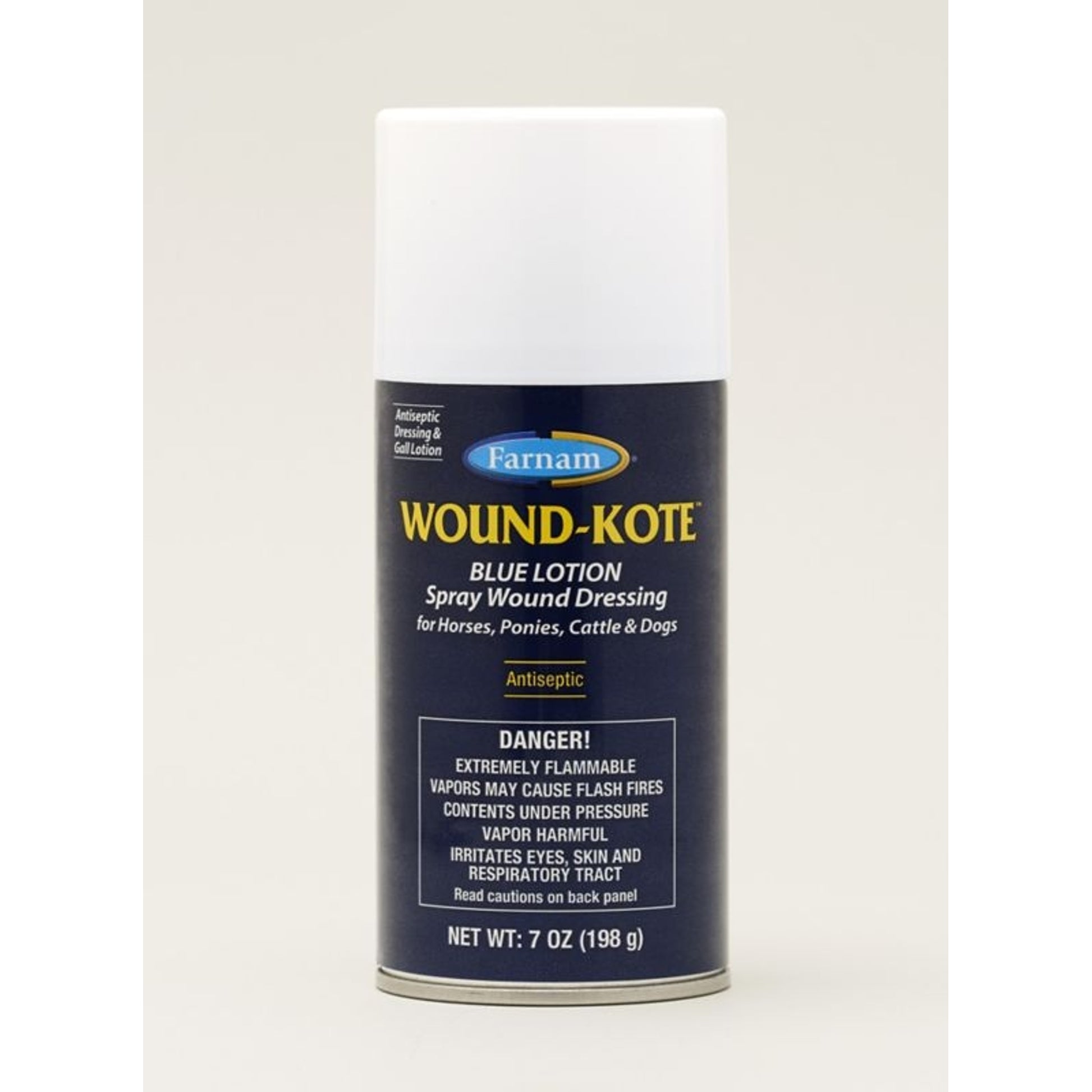 Farnam Wound-Kote Blue Lotion Wound Spray 7oz