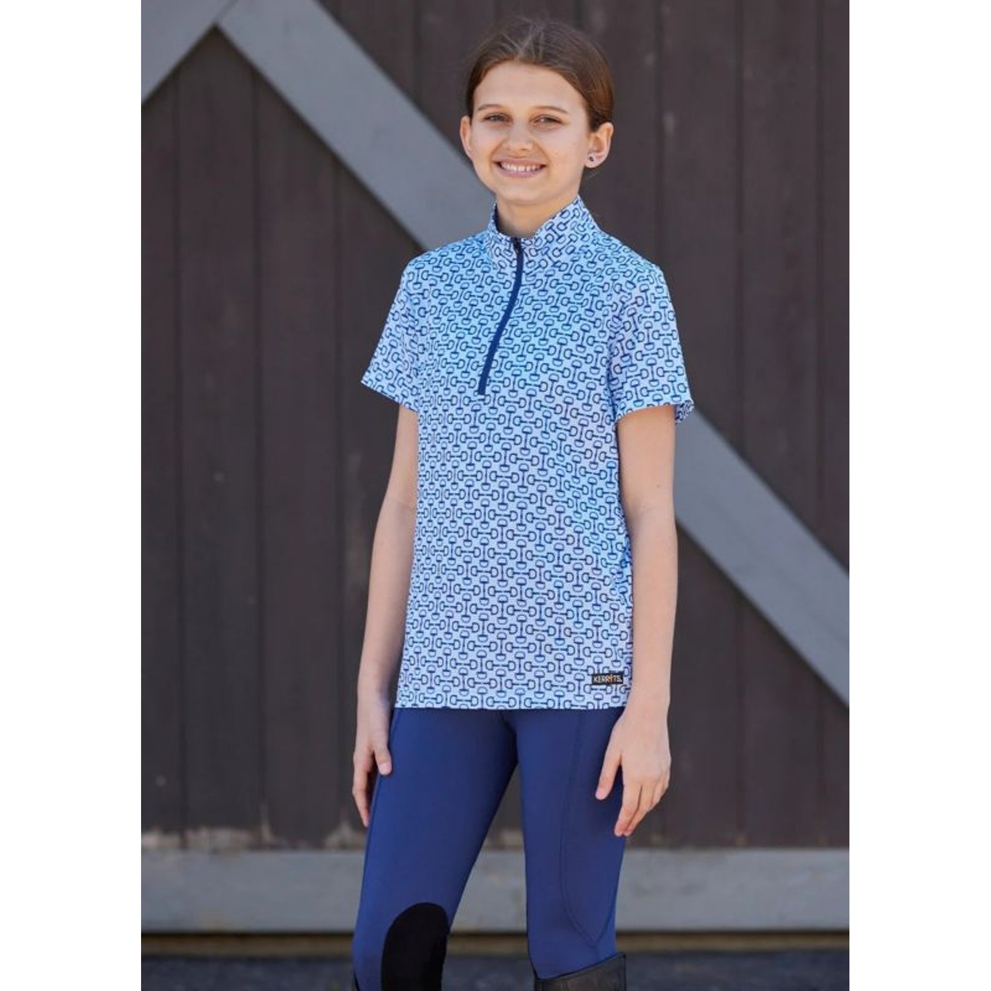 Kerrits Kids Breeze IceFil Top Print