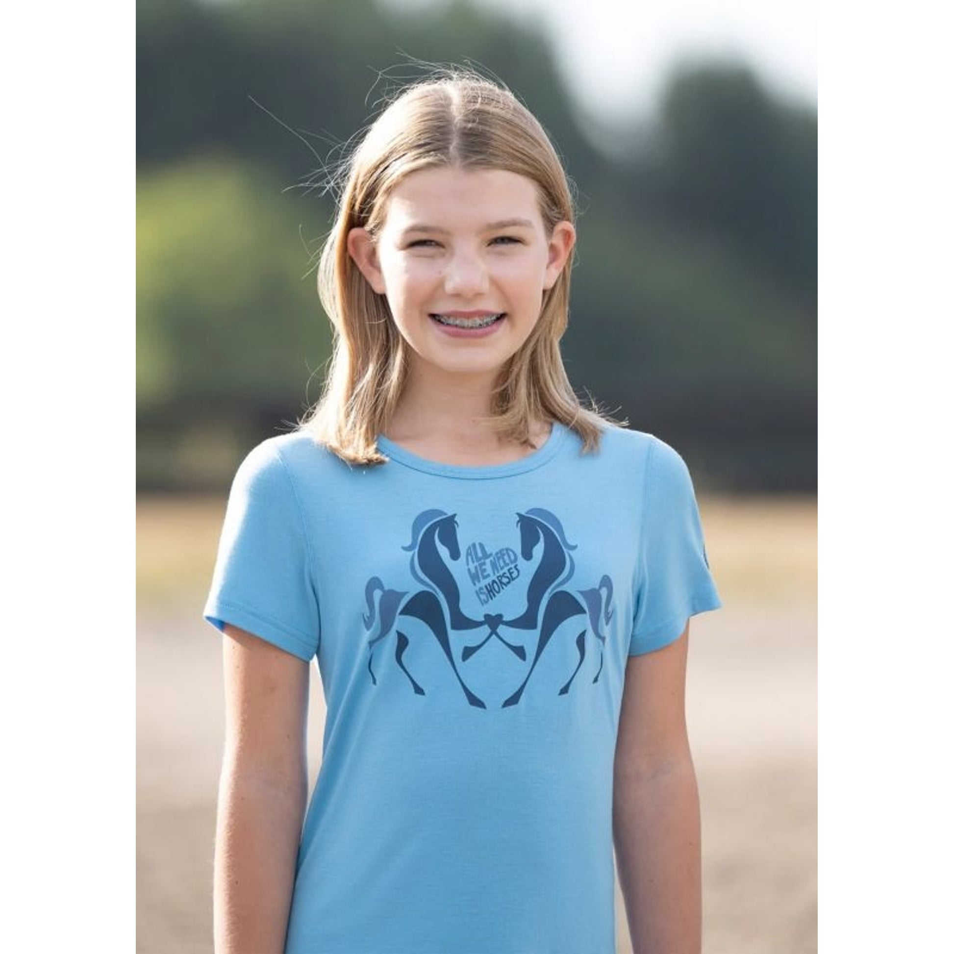 Kerrits Kids All We Need Horses Tee