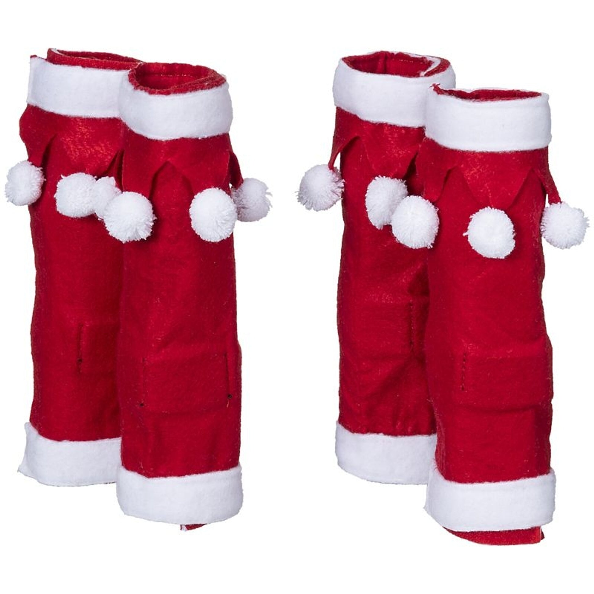 Tough1 Mini Santa Leg Wraps 4 Piece Set