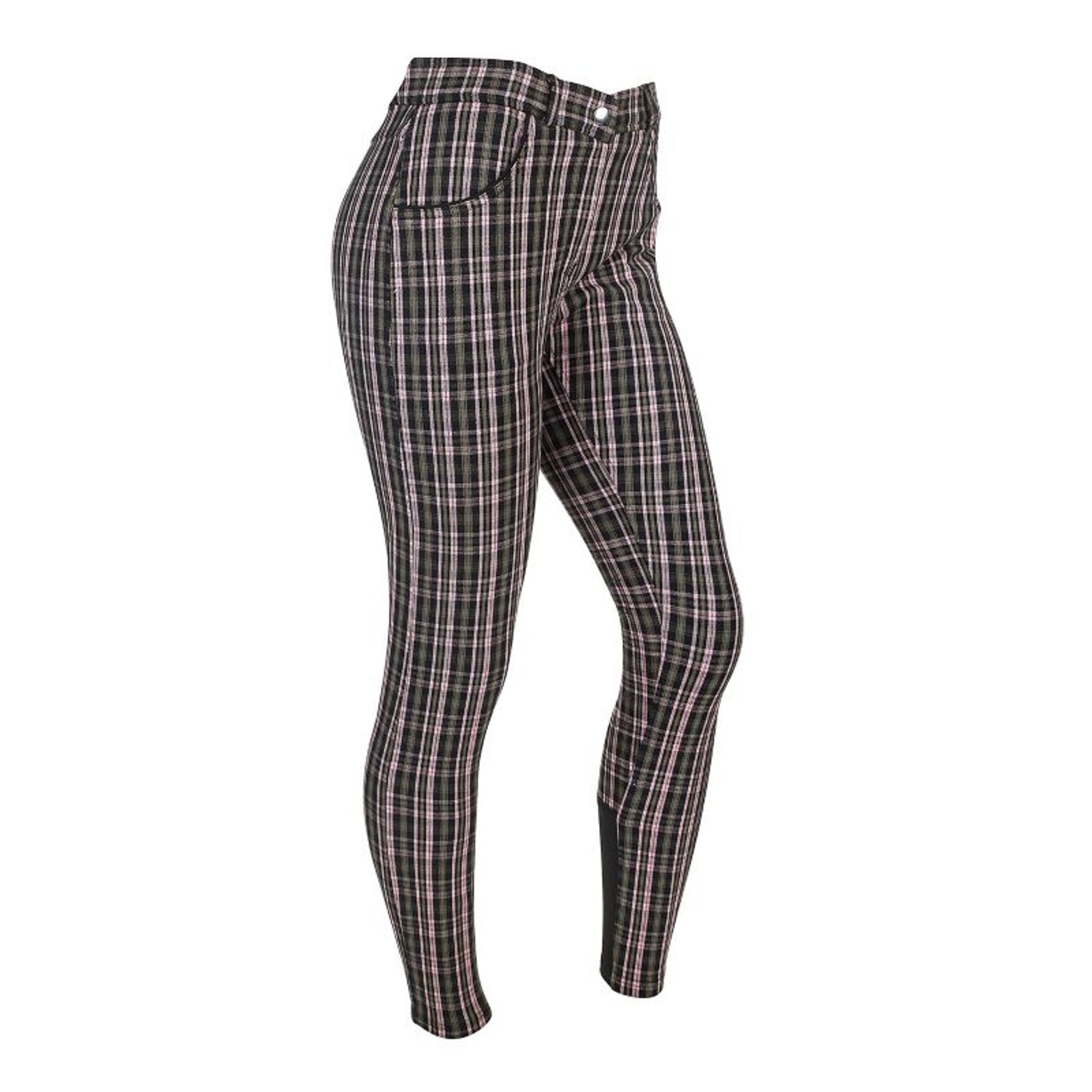 Ashley Classic Ladies KP Breeches Brown Stripe