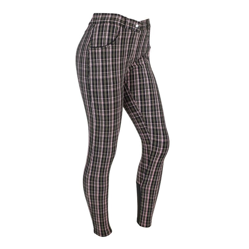 Ashley Classic Ladies KP Breeches Brown Stripe
