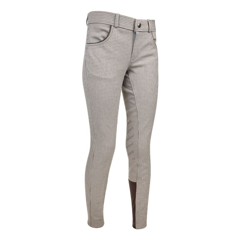 Ashley Classic Kids Knee Patch Breeches Blue/Tan