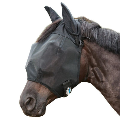 Weatherbeeta ComFiTec Double Dart Deluxe Fly Mask With Ears