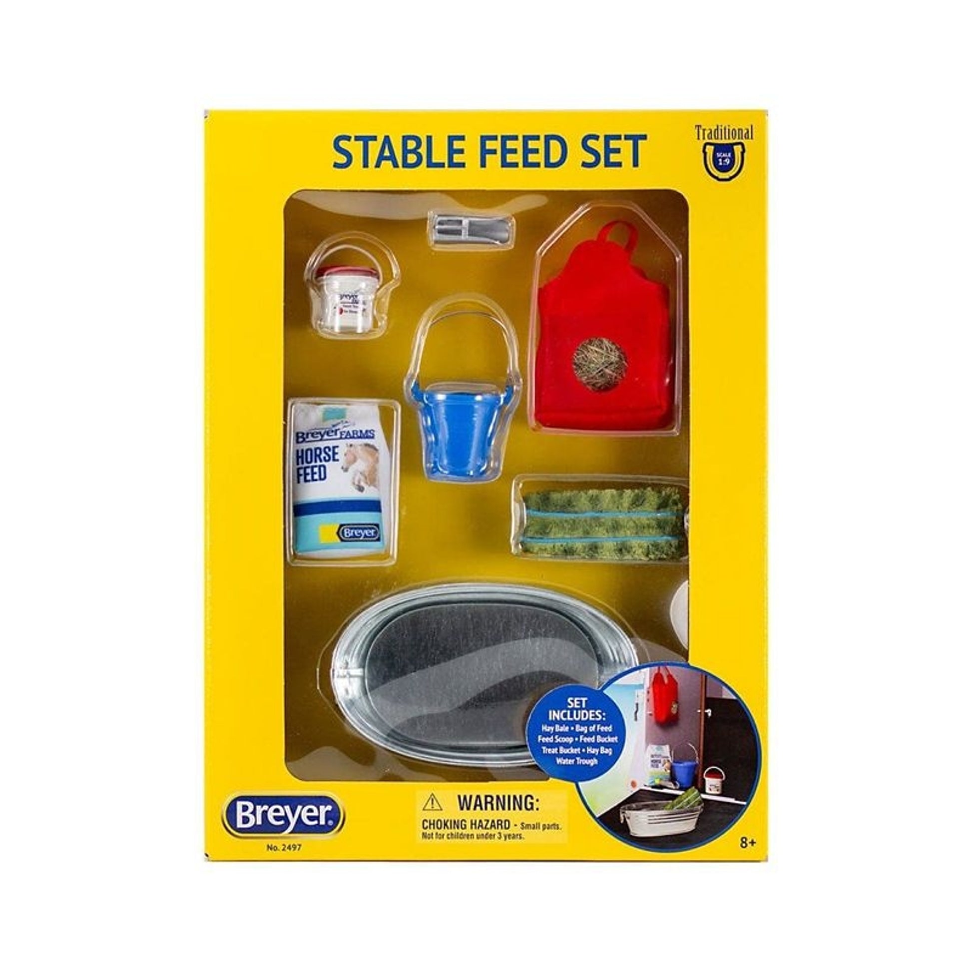 Stable Feeding Set - Breyer Collectible