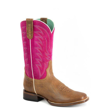 Roper Ladies Cowgirl 11in Sq Toe Boot