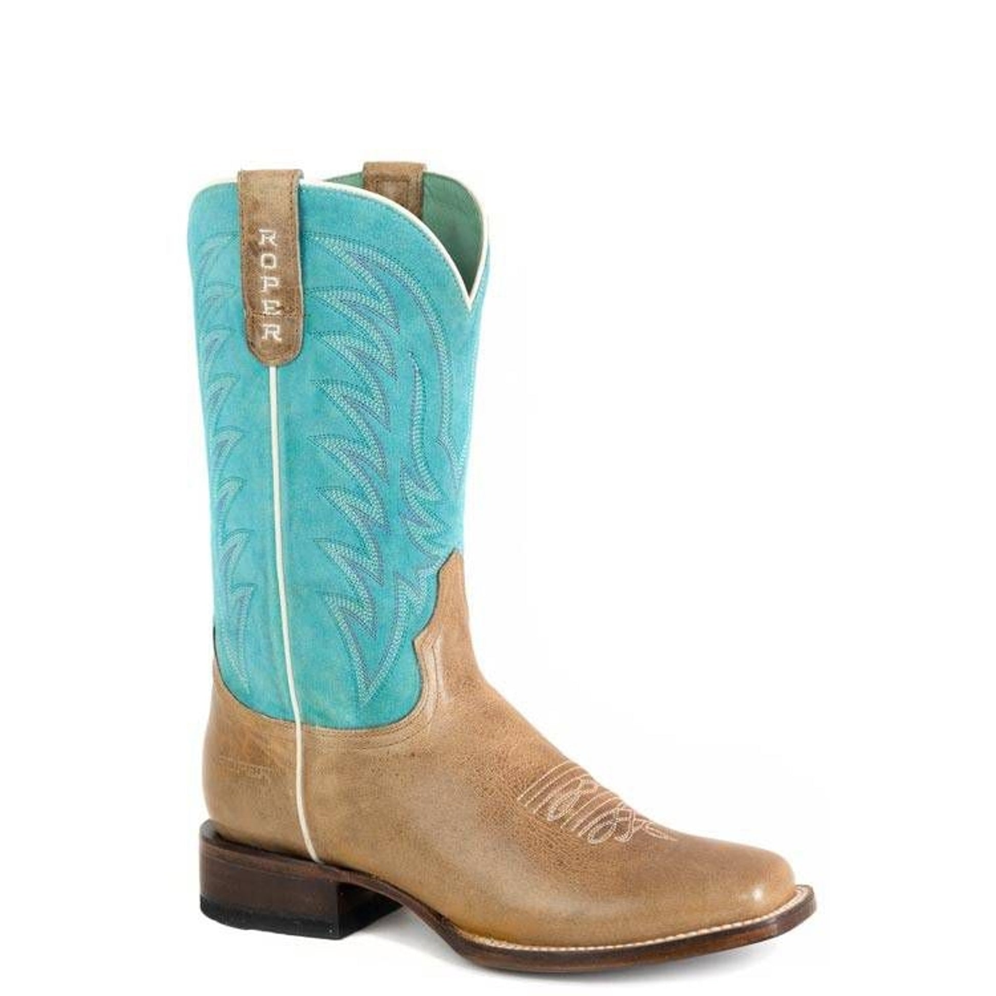 Roper Ladies Cowgirl 11in Sq Toe Boot