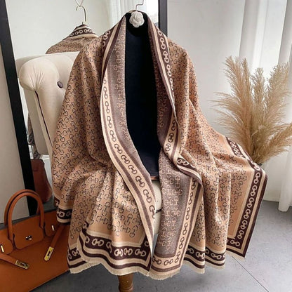 AWST Snaffle Bit Acrylic Cashmere Scarf