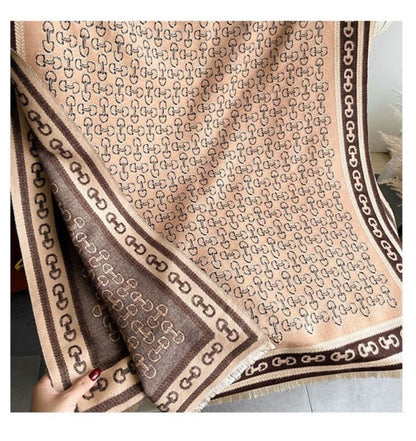 AWST Snaffle Bit Acrylic Cashmere Scarf