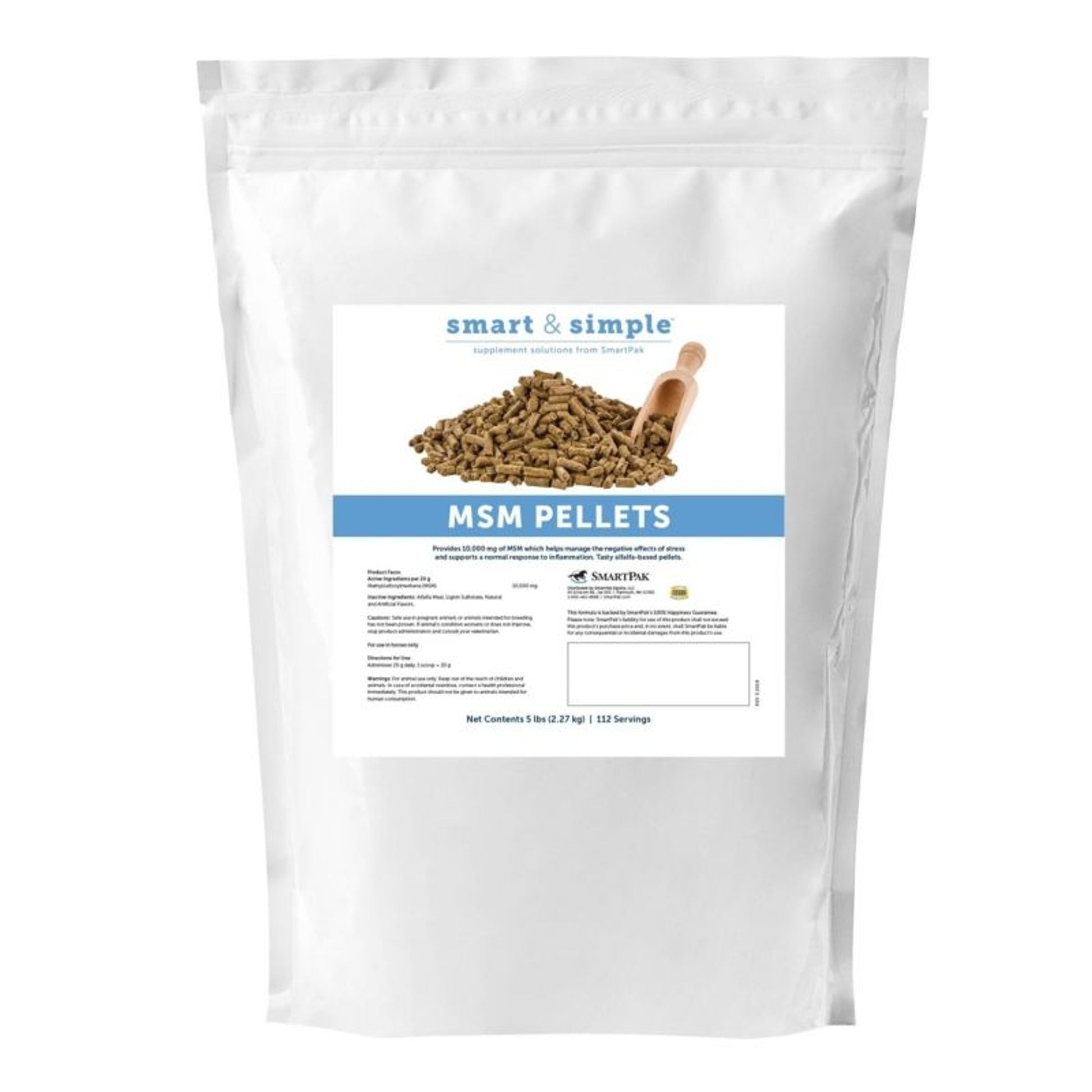SmartEquine Smart and Simple MSM Pellets 5lb