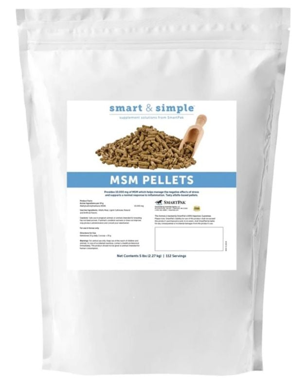 SmartEquine Smart and Simple MSM Pellets 5lb