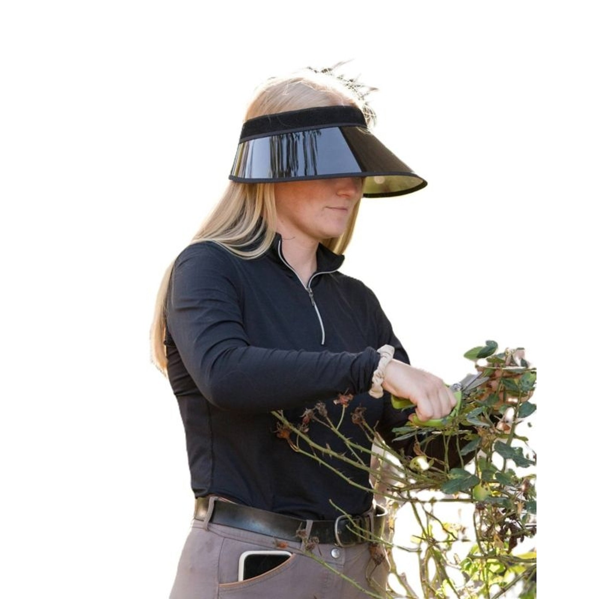 EquiVisor Semi-Transparent Sport Sun Visor