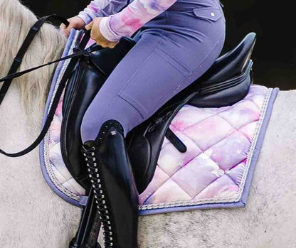 Dapplebay Lavender Haze Dressage Saddle Pad