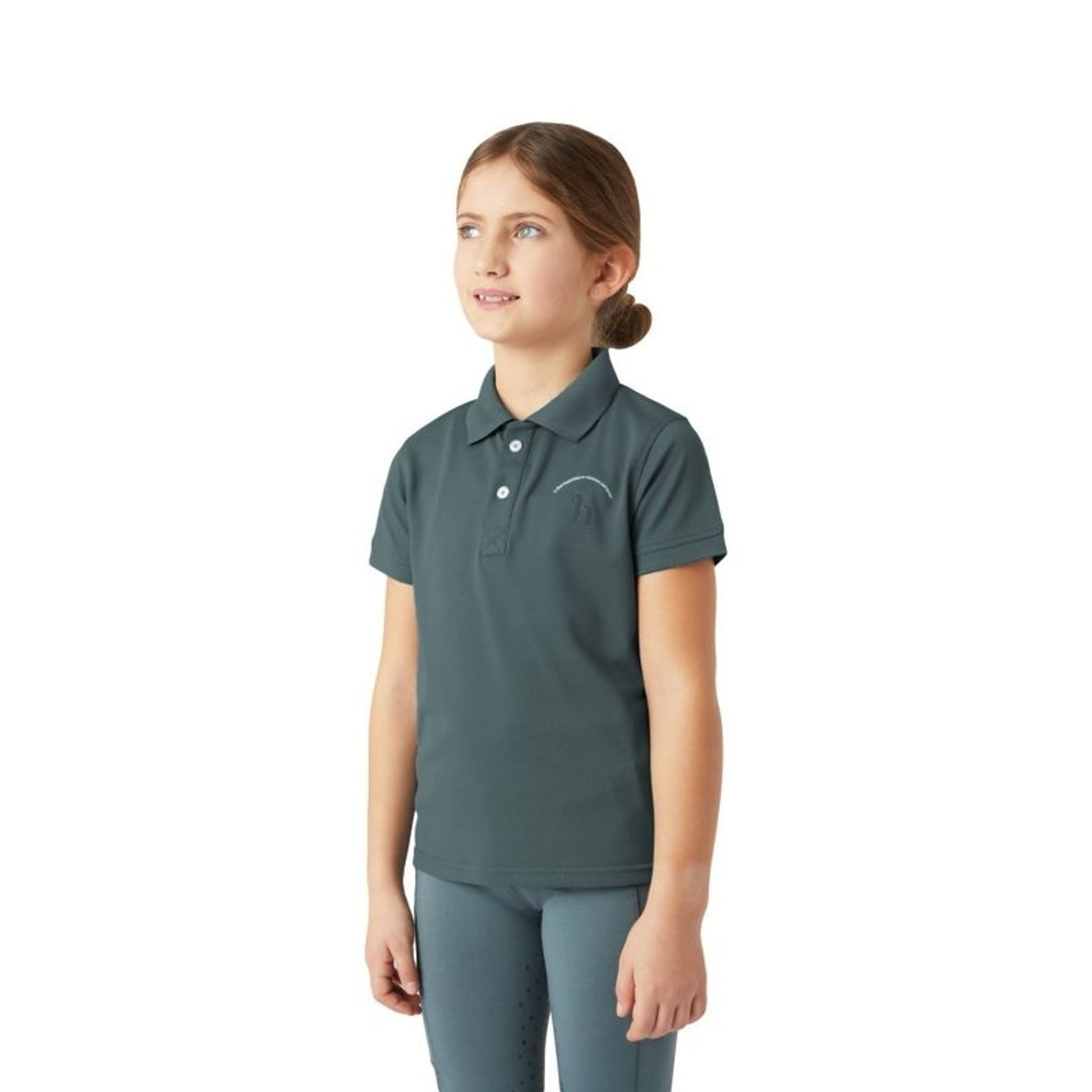 Horze Rae Kids Technical Polo Shirt