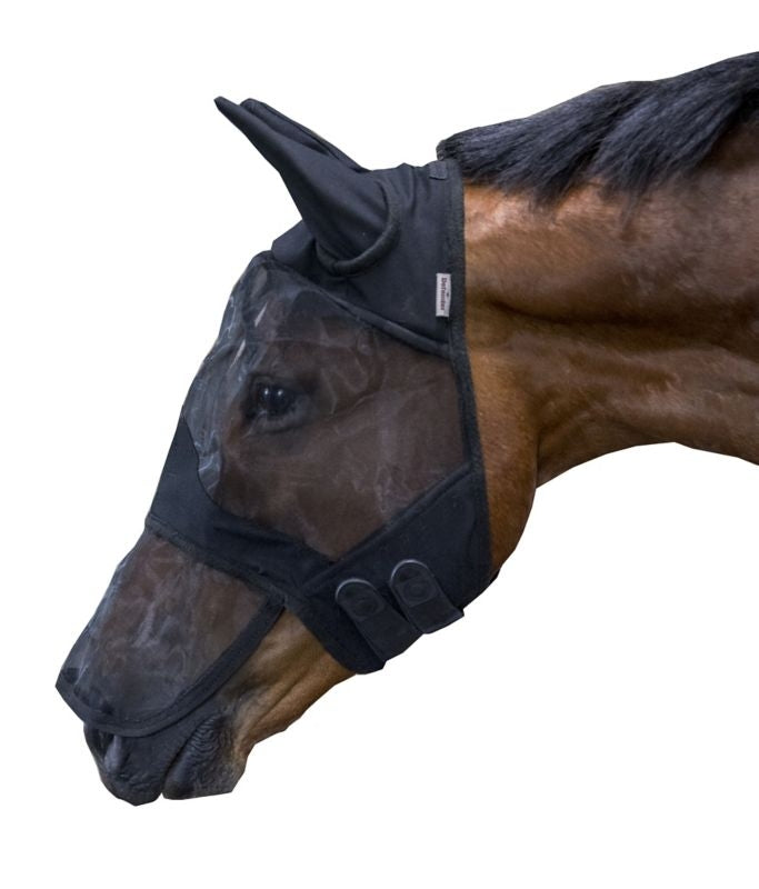 Defender Long Nose Fly Mask with Ears