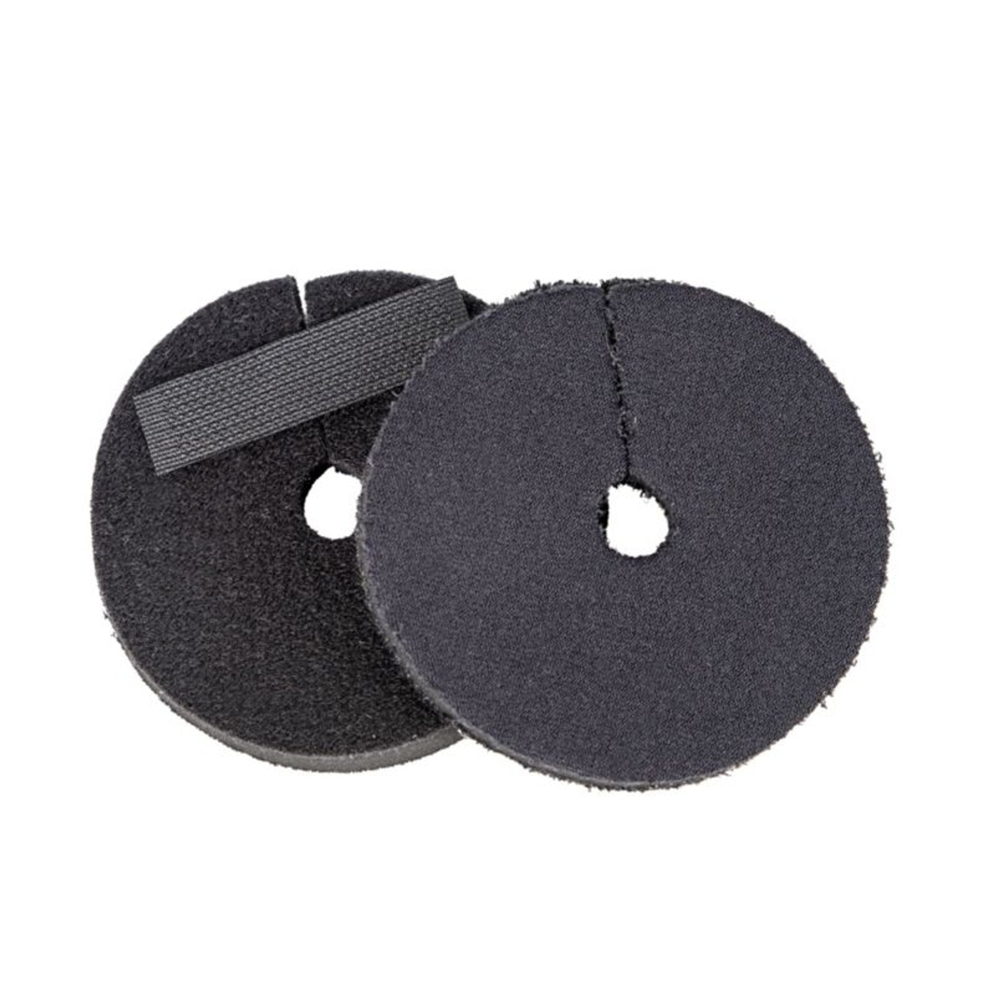 Tabelo Neoprene Black Bit Guards with Velcro Pair