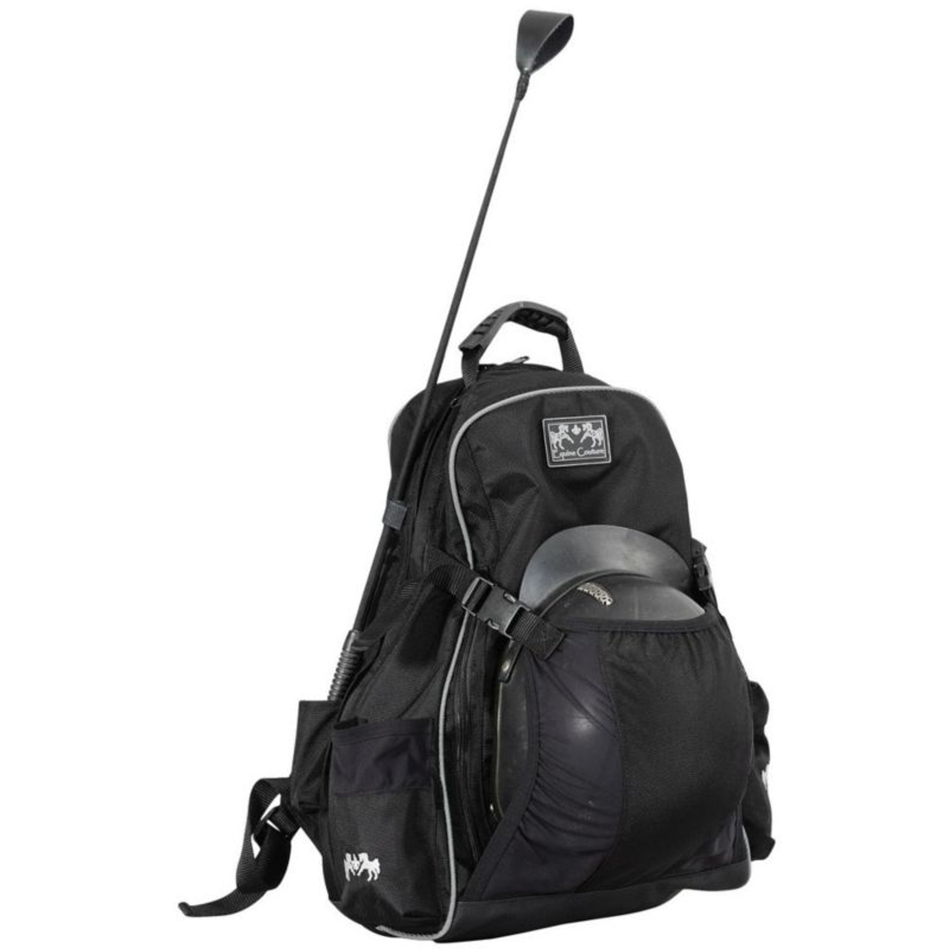 Equine Couture Pro Back PackBk/Wh