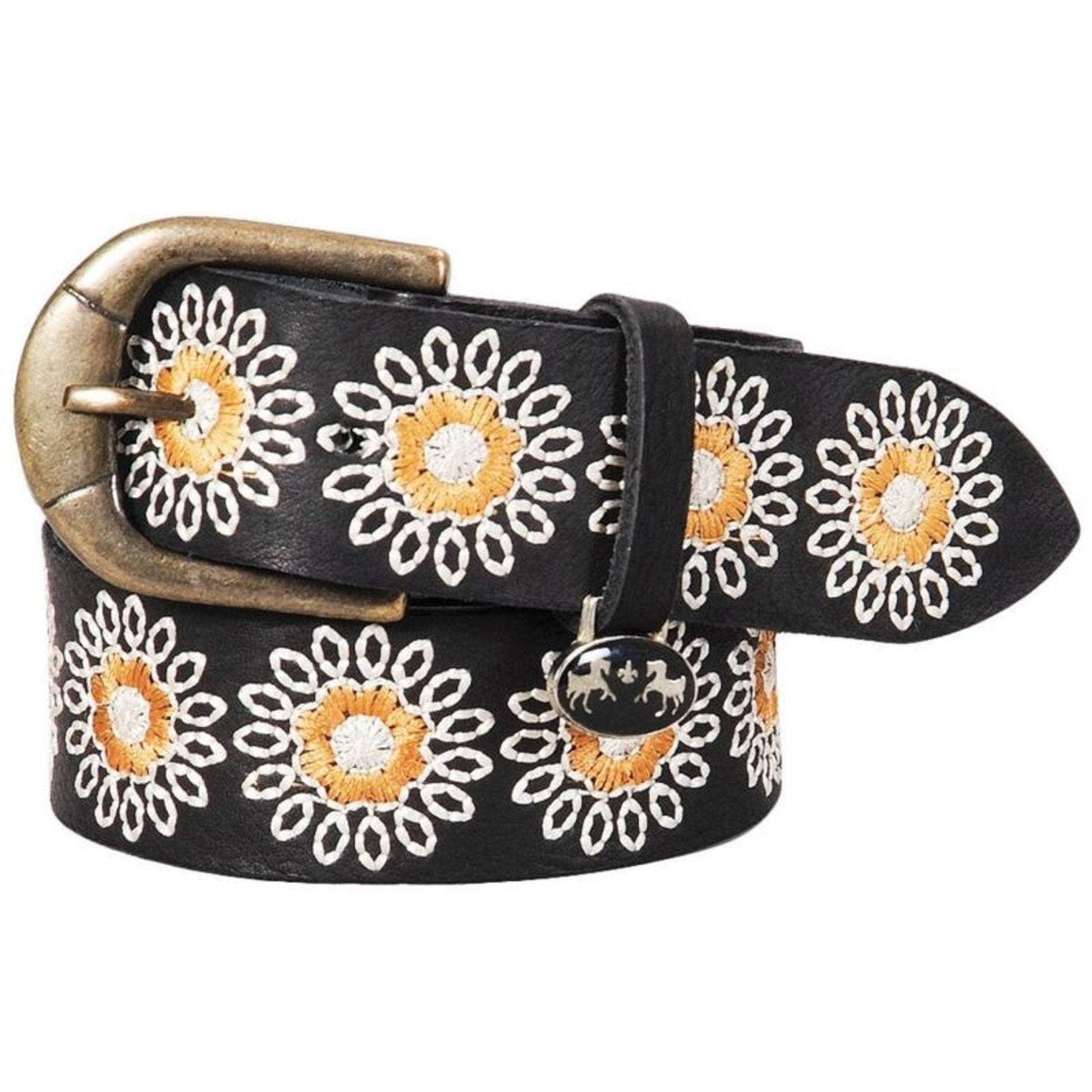 Maria Leather Belt X Large Black