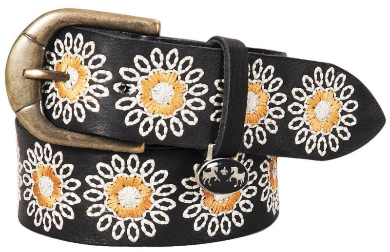 Maria Leather Belt X Large Black