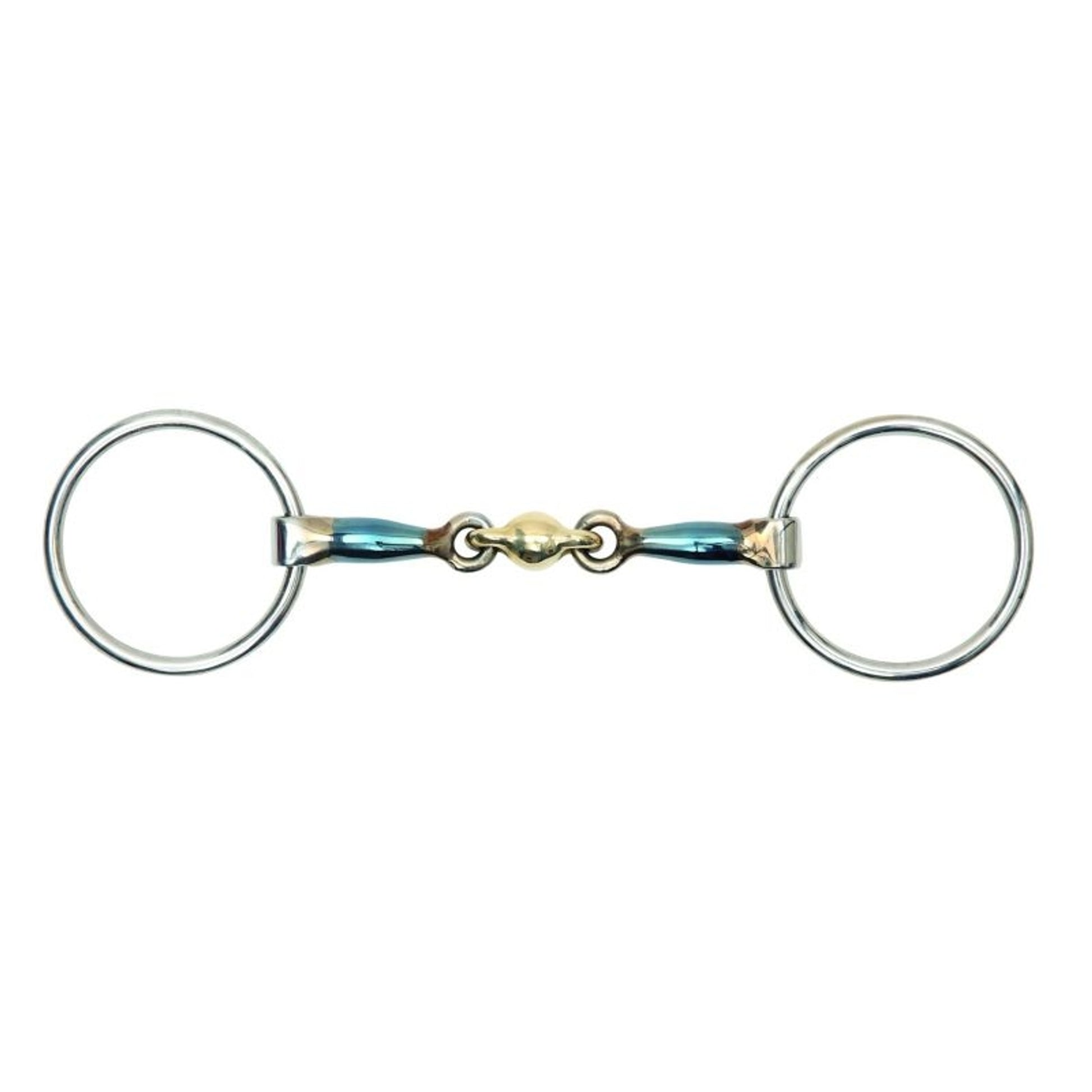 Shires Blue Alloy Loose Ring Snaffle With Lozenge