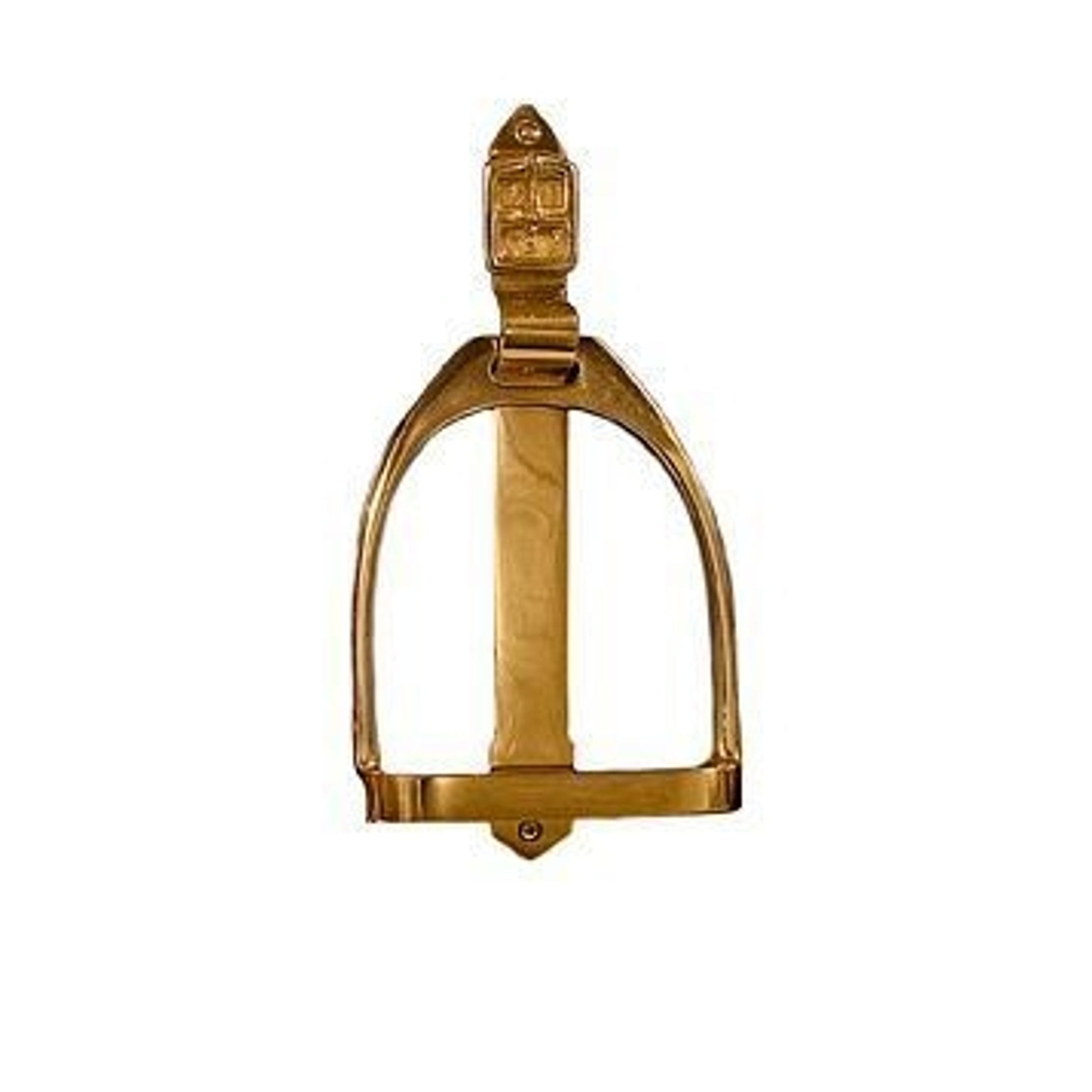 Horse Fare Stirrup Door Knocker