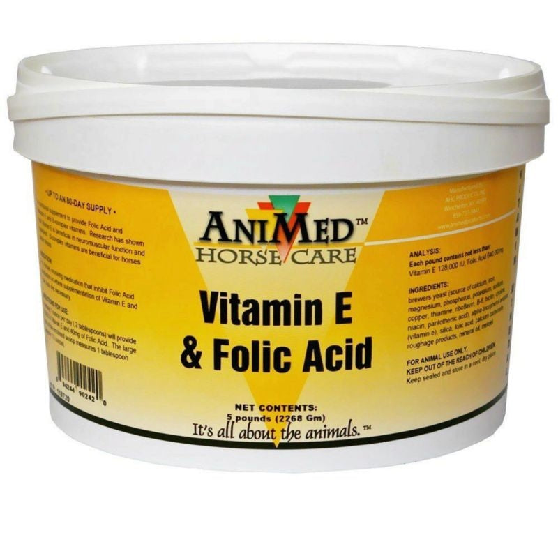 Animed Vitamin E Folic Acid 2 Lb