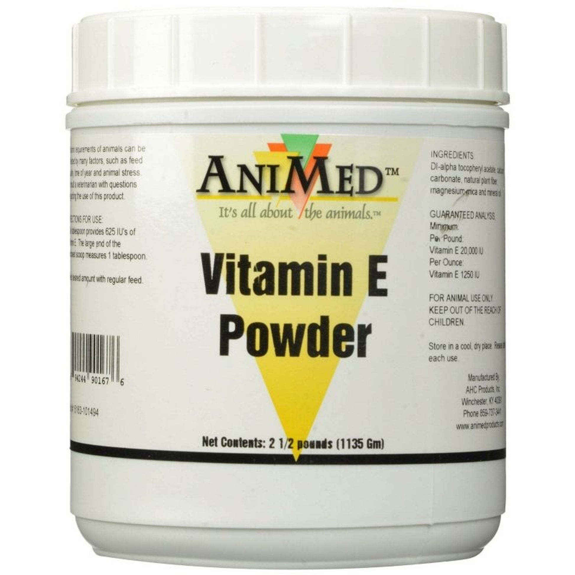 Animed Vitamin E Powder 5 Lb
