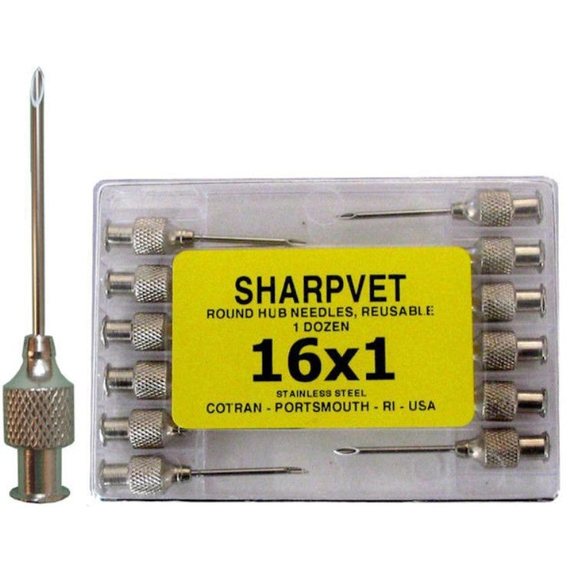 Round Hub Hypodermic Needles 12 X 2. 15-125 Dozen