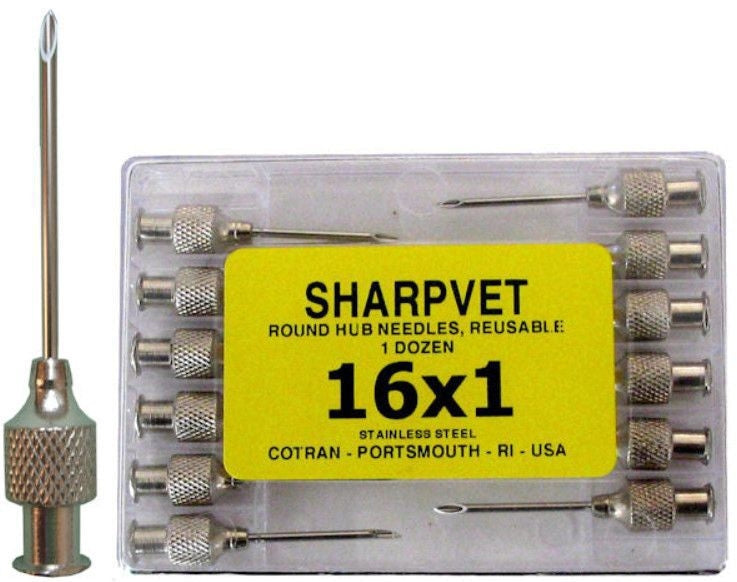 Round Hub Hypodermic Needles 12 X 2. 15-125 Dozen