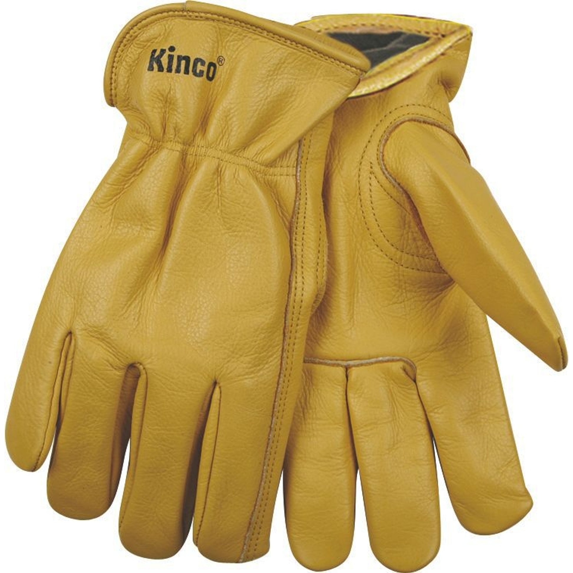 Kinco Lined Grain Cowhide Glove Large Tan