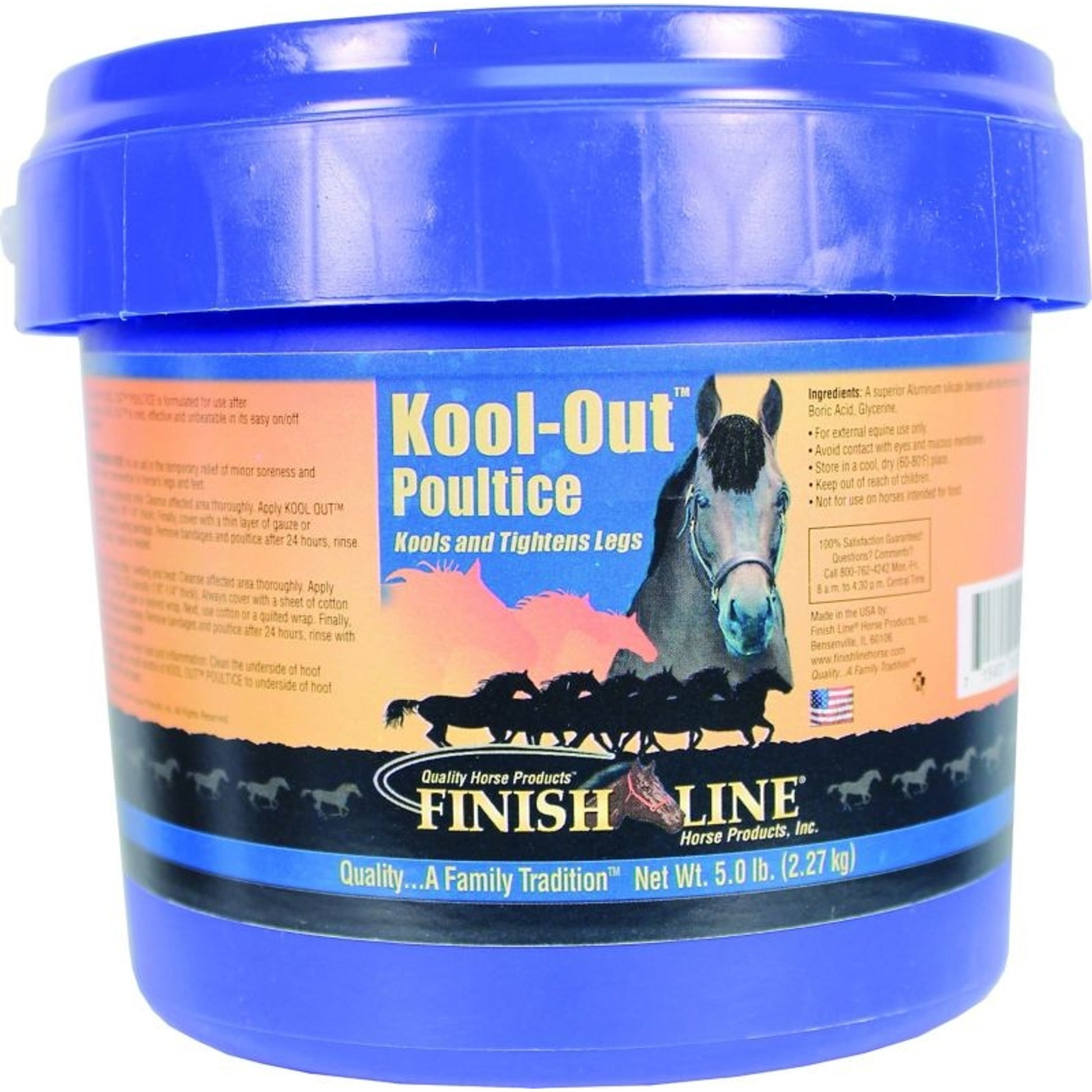 Finish Line Kool-Out Poultice For Equine 5lb
