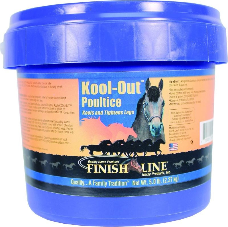 Finish Line Kool-Out Poultice For Equine 5lb