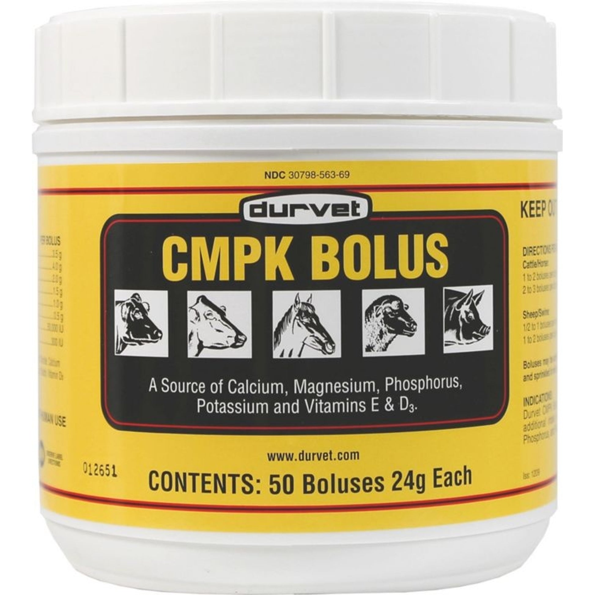Cmpk Bolus For Animals 50Pk 24G