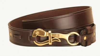 Tory Lthr Pelican Buckle Lthr Belt 28 Havbrass