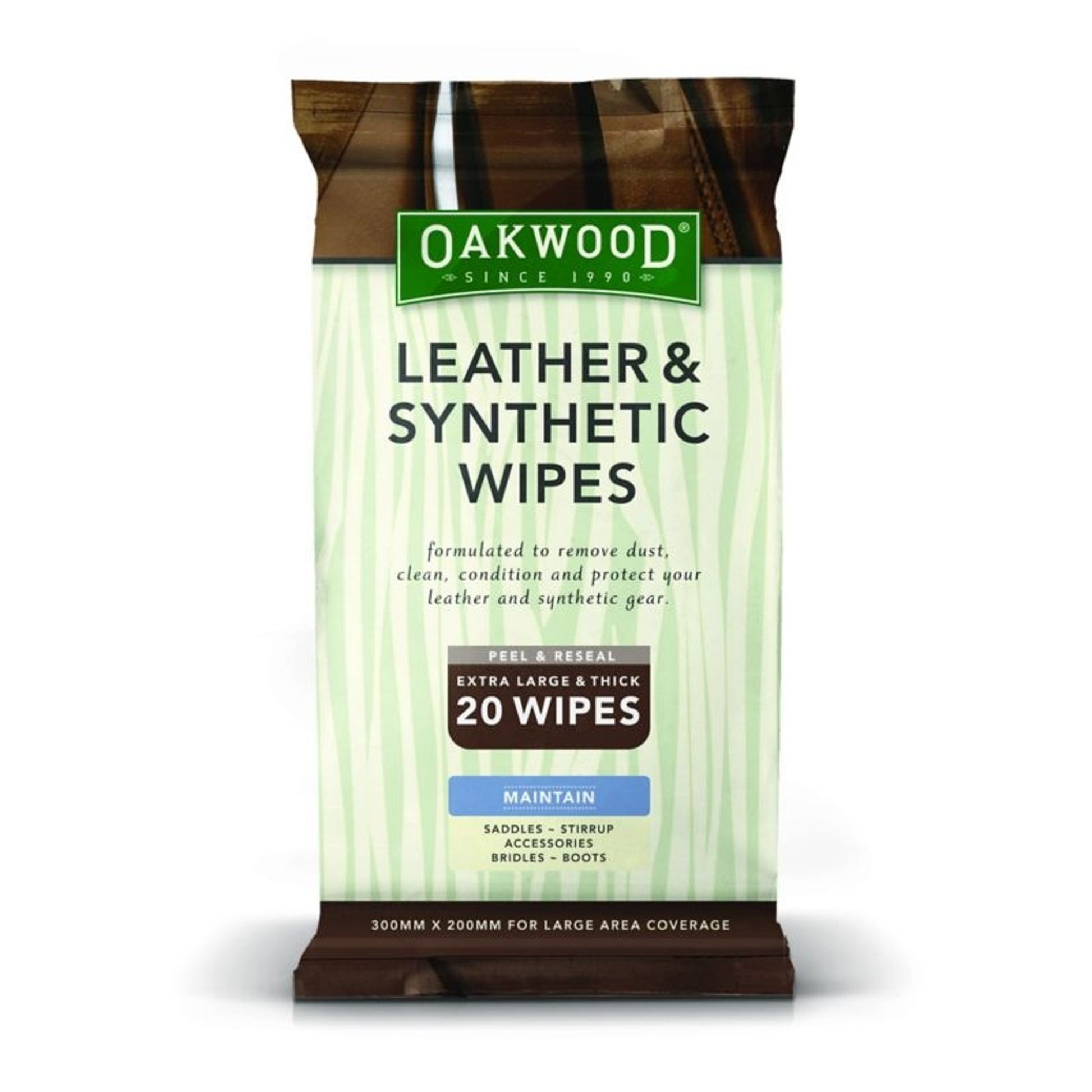 Nunn Finer Oakwood Leather /Synthetic Wipes 16.6oz