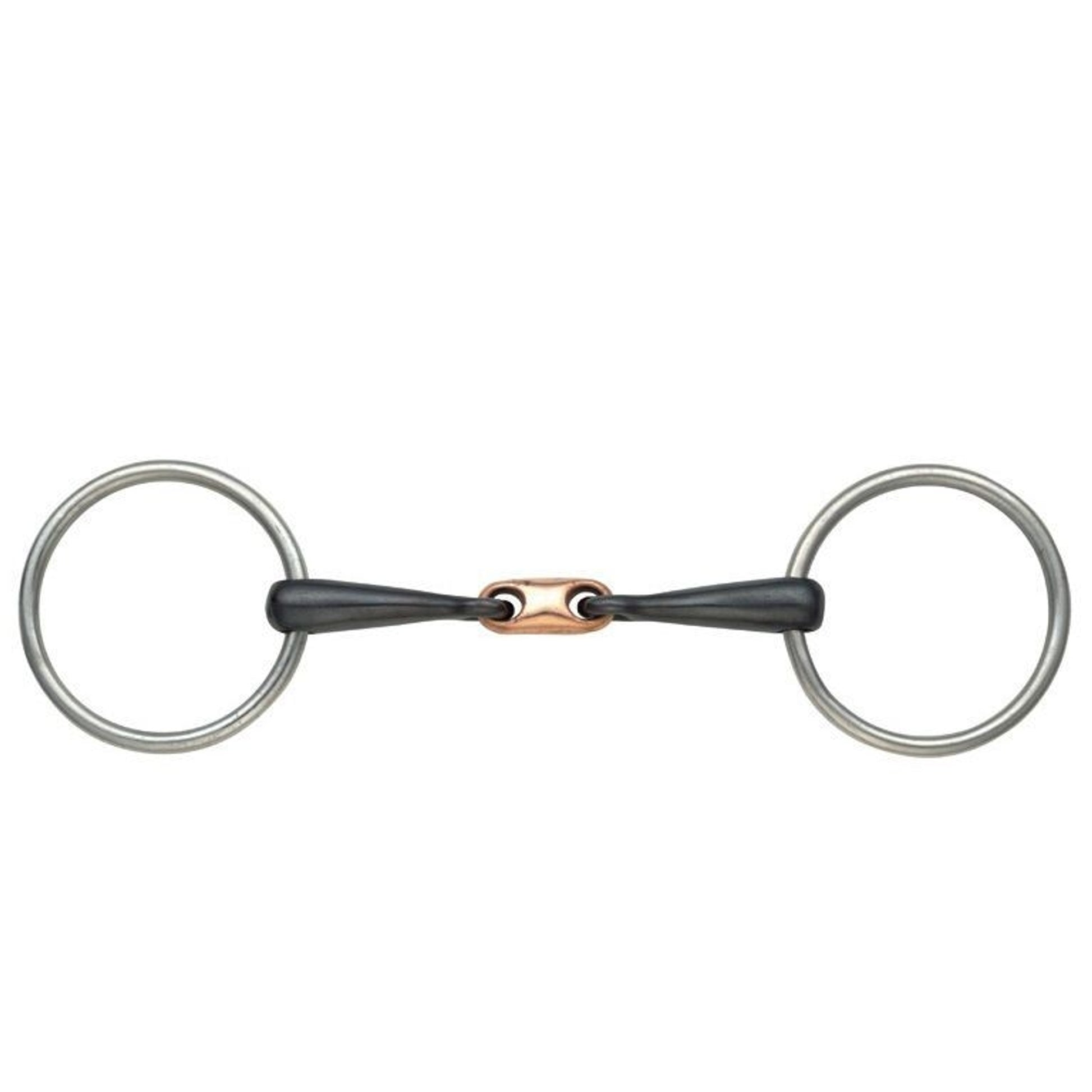 Shires Copper Lozenge Sweet Iron Snaffle Bit